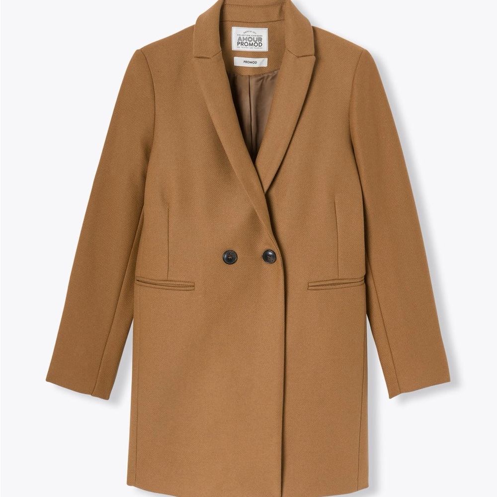 Camel Wool Women's Coat